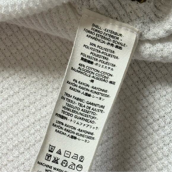 We The Free Blossom White Long Printed Balloon Sleeves Boho Oversized Top XS - Picture 10 of 10